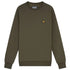 Lyle & Scott Plain Cactus Green Sweatshirt XS